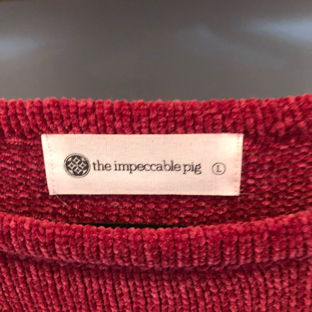 Mauve Chenille Sweater - image 2